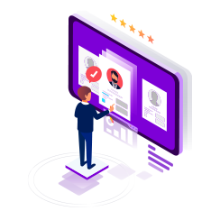 Plataforma simples<br> e intuitiva